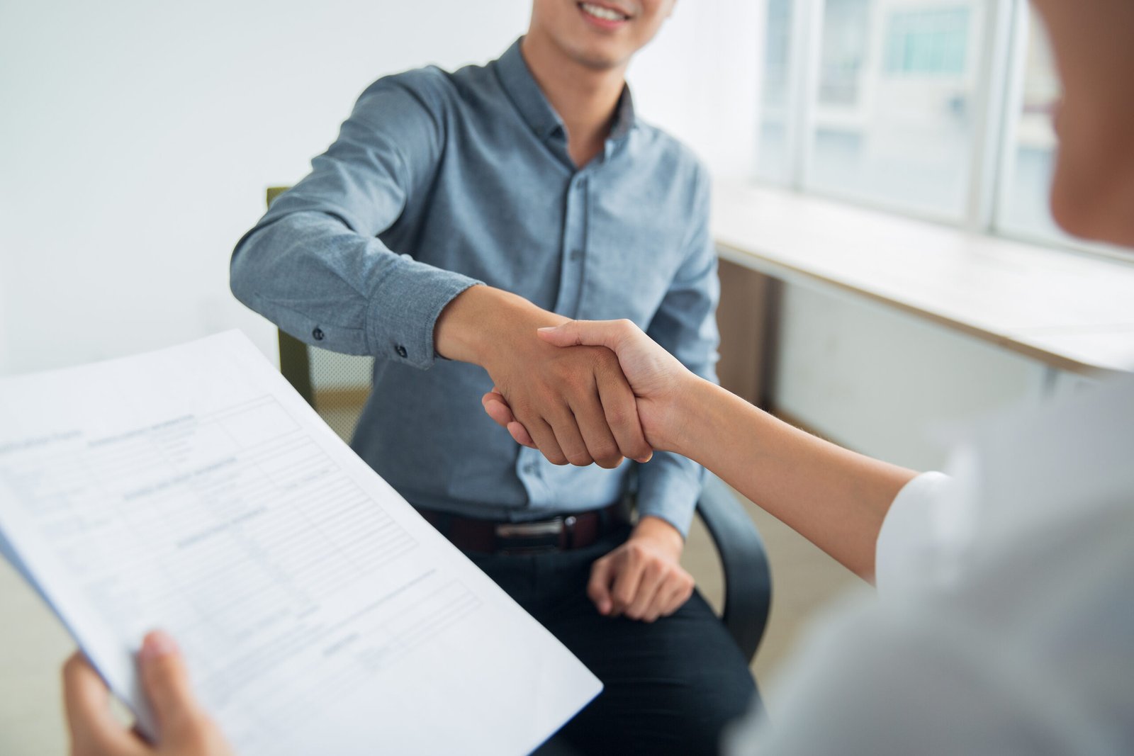 recruitment handshaking